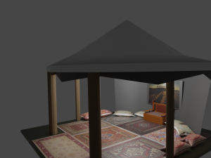 Tent 3D मॉडल