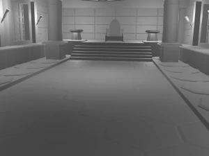 Medieval castle 3D Model