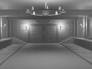Medieval castle 3D Model