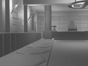 Medieval castle 3D Model