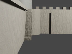 Castlewall 3D Model