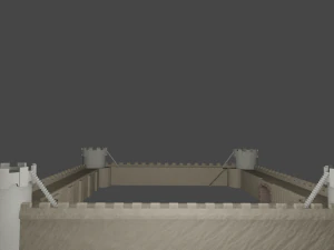 Castlewall 3D Model