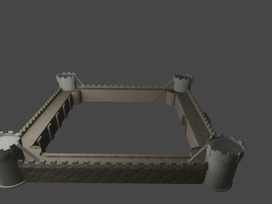 Castlewall Modelo 3D