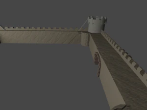 Castlewall 3D Model