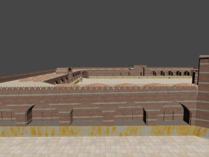 Caravanserai 3D Model