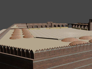 Caravanserai 3D Model