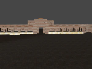 Caravanserai 3D Model