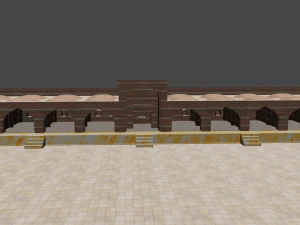 Caravanserai 3D Model