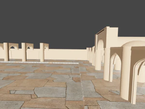 Castle Yard 3D Model