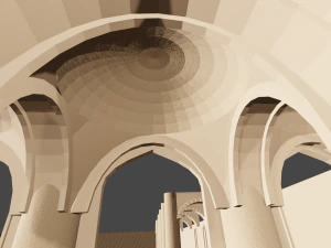 Castle Yard 3D Model