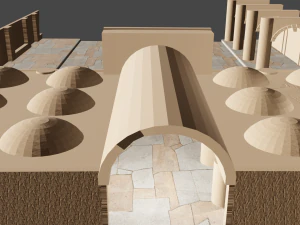 Castle Yard 3D Model