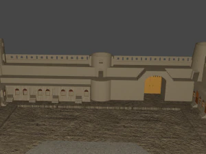Castle 3D Model
