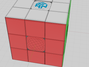 Rubiks cube from gan 3Dモデル