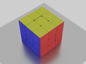 Rubiks cube from gan 3Dモデル