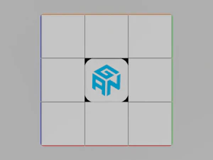 Rubiks cube from gan 3D Model