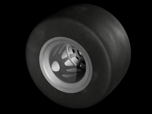 Wheel for formula 1 car 3D-Modell