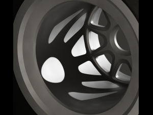 Wheel for formula 1 car 3D-Modell