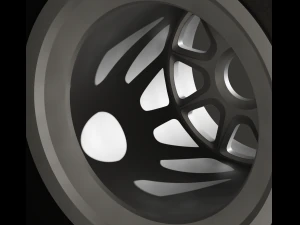 Wheel for formula 1 car 3D Model