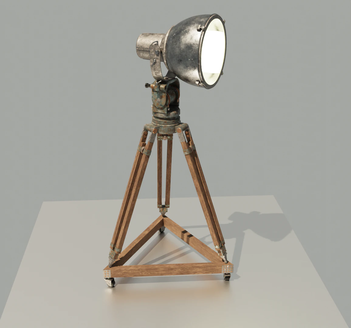 Light projector 3D Model .c4d .max .obj .3ds .fbx .stl .blend 