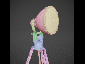 Light projector 3D Model