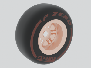 Free set of different wheels 3D Model
