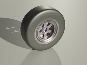 Free set of different wheels 3D Model
