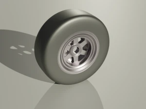 Free set of different wheels 3D Model