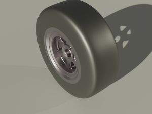 Free set of different wheels 3D Model