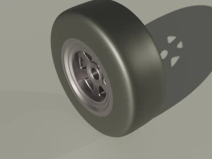 Free set of different wheels 3D Model