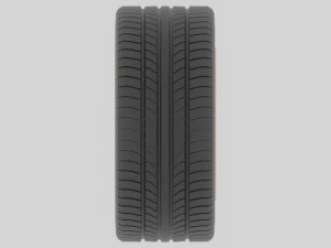 Free set of different wheels 3D Model