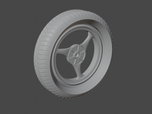 Free set of different wheels 3D Model