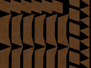 Wooden puzzle dimond 3D Модель