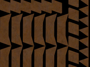 Wooden puzzle dimond 3D Model