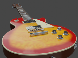 Les paul guitars Modelo 3D