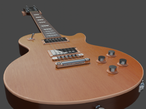 Les paul guitars Modelo 3D