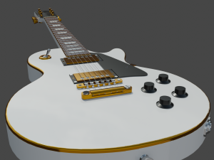 Les paul guitars Modelo 3D