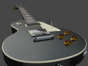 Les paul guitars Modelo 3D