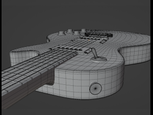 Les paul guitars Modelo 3D