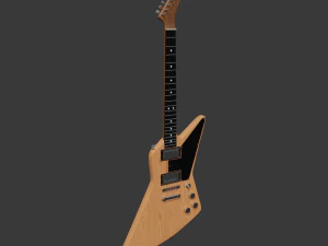 Electro guitar Explorer 3D Model