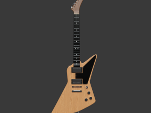 Electro guitar Explorer Modelo 3D