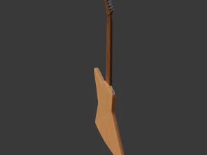 Electro guitar Explorer 3D Model