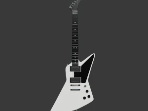 Electro guitar Explorer 3D Model