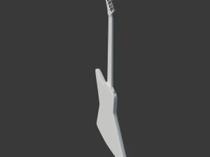 Electro guitar Explorer 3D Model