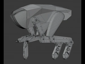 RobotDog from Black Mirror 3D Model
