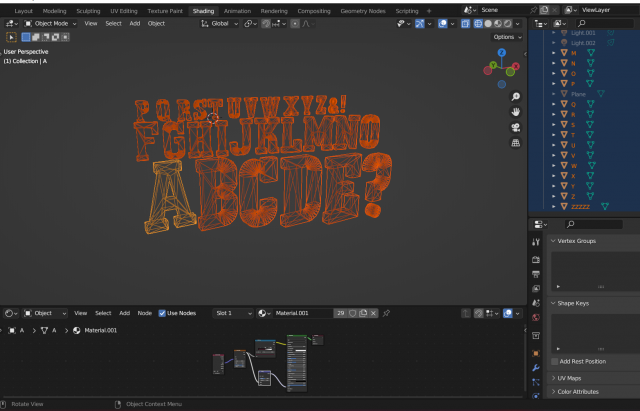Complete Pack for 3D Alphabet Numbers 3D मॉडल .c4d .max .obj .3ds .fbx .stl .blend 