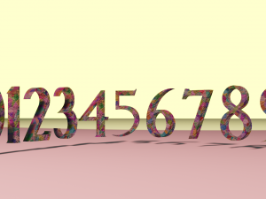 Complete Pack for 3D Alphabet Numbers 3D मॉडल