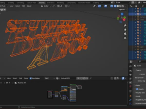 Complete Pack for 3D Alphabet Numbers 3D Model
