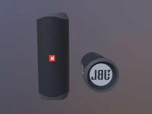 Czarna kolumna muzyczna JBL Bluetooth Model 3D
