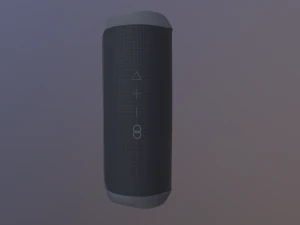 Black JBL bluetooth music column 3D Model