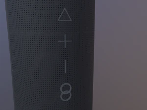 Black JBL bluetooth music column 3D Model